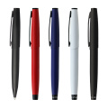 Black matte color cheap promotional pen with custom logo